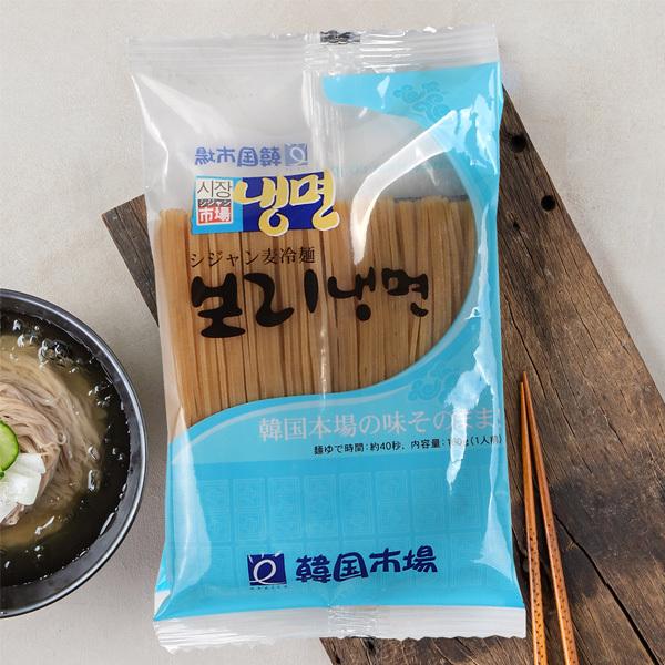 市場麦冷麺160g 韓国冷麺 予約 しじゃん 商い 韓国食品