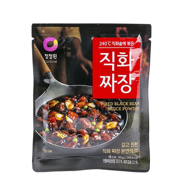 清浄園 新色 直火ジャジャン粉末 80g 韓国食品 4人前韓国食材 在庫限り