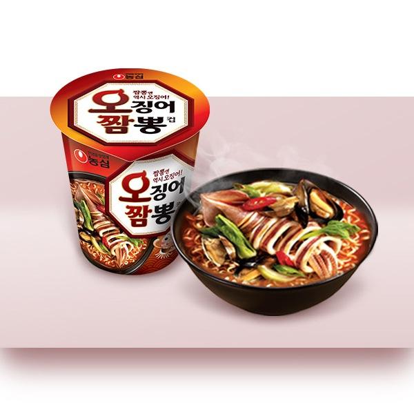 いかちゃん NONGSHIM（農心） 期間限定セール イカ ちゃんぽん カップ/67g 1箱(200