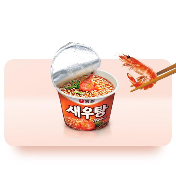 農心]えび カップ麺115g/セウタン カップ カップラーメン 韓国らーめん