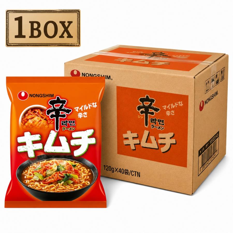 [農心]辛ラーメン キムチ 袋麺/120g 1箱(145円×36個)韓国ラーメン，インスタントラーメン