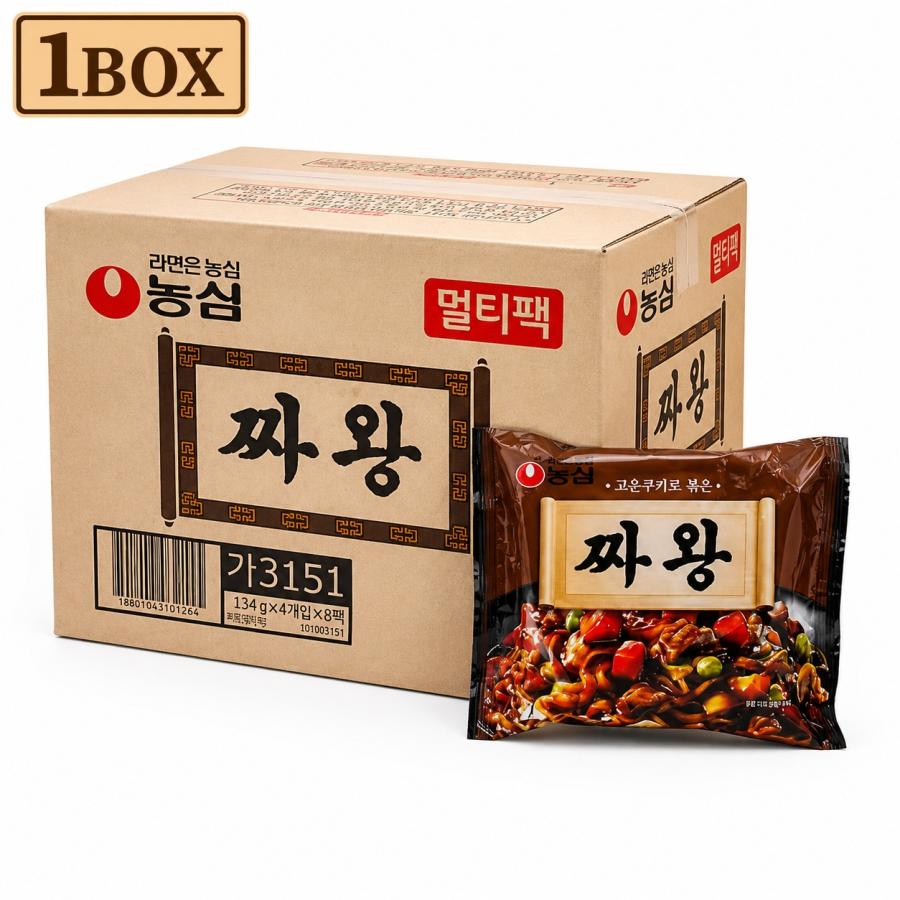 チャ王 134g 1箱(220円×32個)/1BOX/韓国ラーメン/インスタント