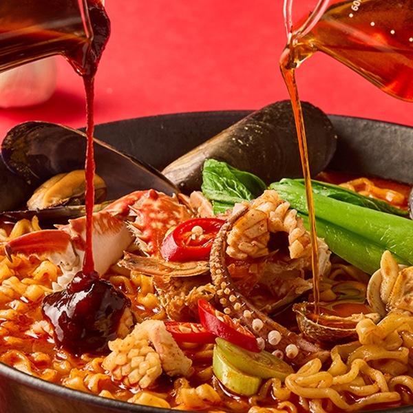 オットギ] ジンチャンポン 130g/袋ラーメン 韓国らーめん 爆買 : 韓国