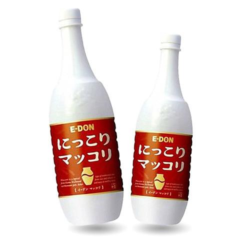 二東(E-DON)米マッコリ(PET)1L 1箱15本(580円×15)/韓国マッコリ/韓国お酒_1