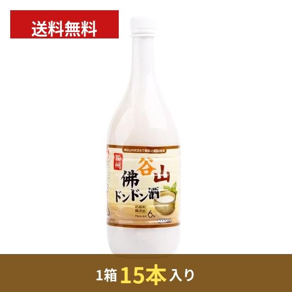 [楊州]佛谷山 ドンドン酒 1L 1箱15本(610円×15本)/韓国マッコリ/韓国お酒