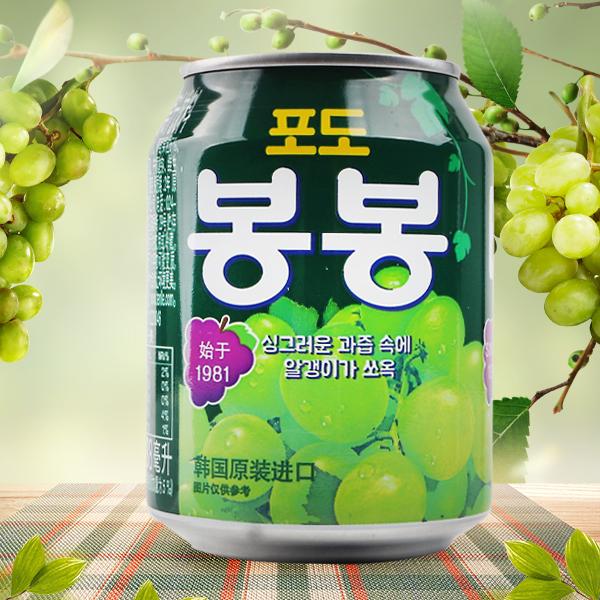 ぶどうジュース 粒入り 238ml 韓国ドリンク 韓国飲料水 7025 韓国市場 通販 Yahoo ショッピング