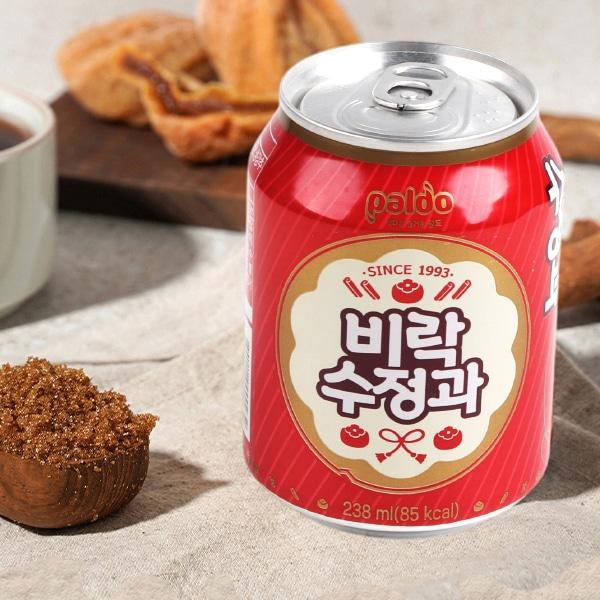 スジョンガ(シナモンジュース)缶238ml/韓国伝統飲料/韓国ドリンク