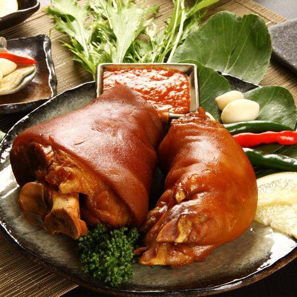 冷]東大門 王 豚足-1kg(固まり)味付/韓国 豚足/味付豚足/豚足 韓国市場