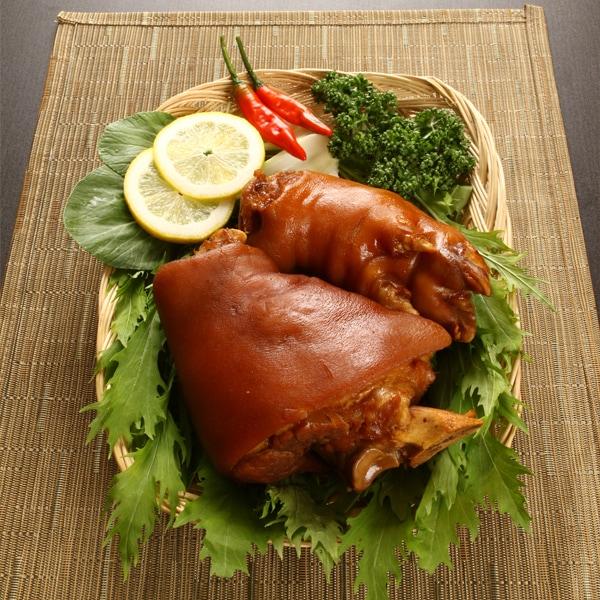 冷]東大門 王 豚足-1kg(固まり)味付/韓国 豚足/味付豚足/豚足 韓国市場