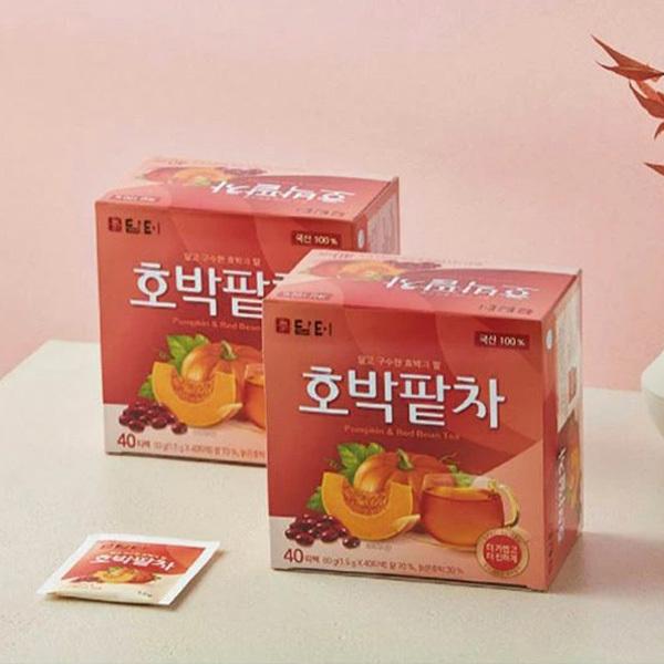 「ダムト」カボチャ小豆茶(1.5g×40包入・ティーパック) 健康茶/韓国お茶/韓国飲料｜kankoku-ichiba｜02