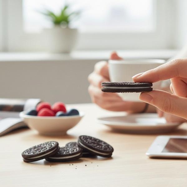 OREO] オレオ シンズ ホワイトクリーム 84g / 軽い食感で楽しむ