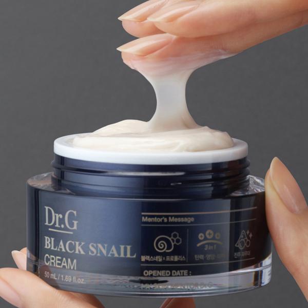 Dr.G ブラック スネイル クリーム 50ml 高保湿 ハリ 弾力ケア ドクター