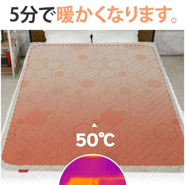 日月]デジタル ホット マット 電気マット ダブルサイズ 韓国市場 爆買