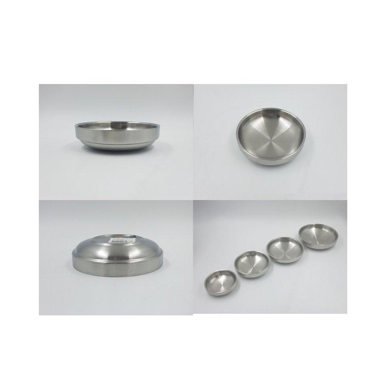 中空二重ステンレス 小皿 15.3cm : 韓国鍋食器卸センターPRO店 - 通販