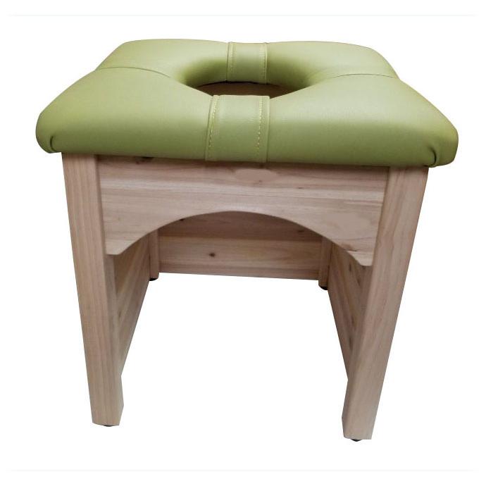 床保護板付き、木の椅子、木の椅子よもぎ蒸し椅子だけの単品