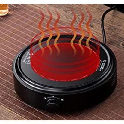 満水2.0リットルの大きめのよもぎ蒸し黄土壺、よもぎ蒸し専用、ih