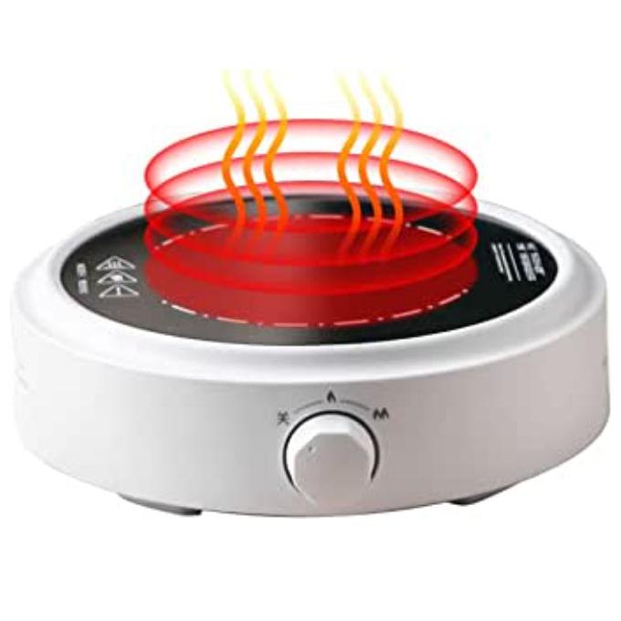 満水2.0リットルの大きめのよもぎ蒸し黄土壺、よもぎ蒸し専用、ih