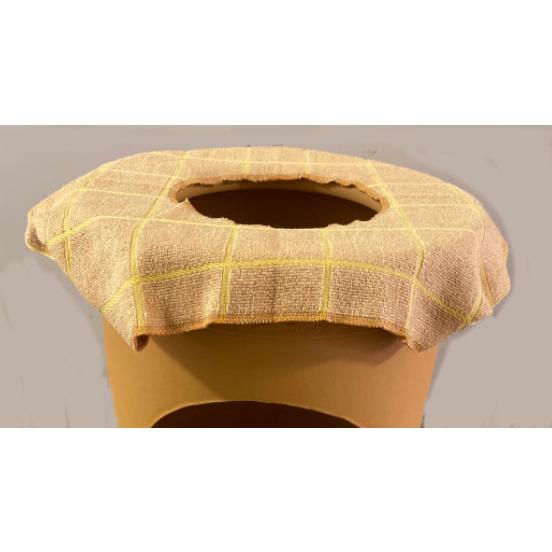 namu よもぎ蒸し凛✨椅子 マット＆未使用タオルカバー付き 黄土よもぎ蒸し