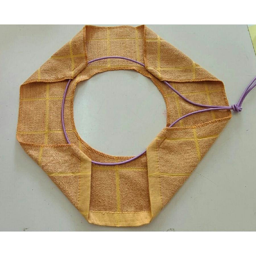 namu よもぎ蒸し凛✨椅子 マット＆未使用タオルカバー付き 黄土よもぎ