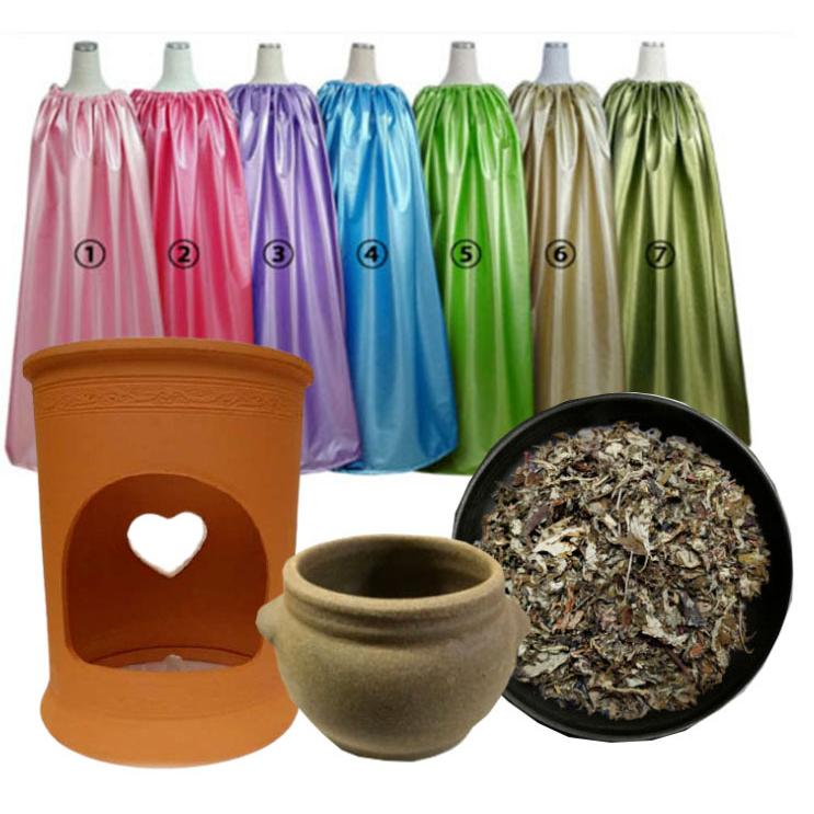 太さ3 0ミリ その他ダイエット 健康 ヨモギ蒸し服1枚付き 黄土壺