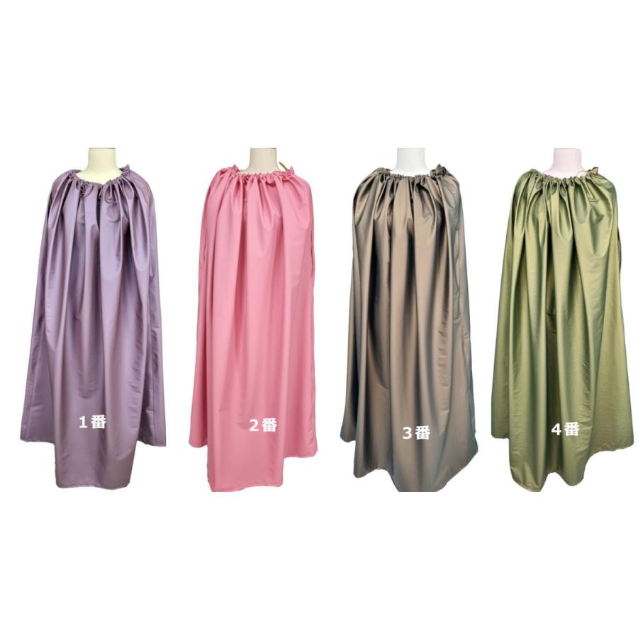 HANBIBI ヨモギ蒸しマント hanbibi ハンビビ、ヨモギ蒸しマント、厚いの首回り紐、ヨモギ