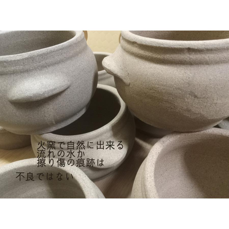 素焼きのよもぎ蒸し黄土壺とコンロ付き、よもぎ蒸し専用、、黄土