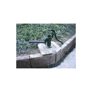 手押しポンプ、TB手押しポンプ、井戸ポンプ、手漕ぎポンプ、東邦工業ポンプ 東邦工業 TB式共柄ポンプ(堀り井戸用) 高台＋台付き・鉄ベース