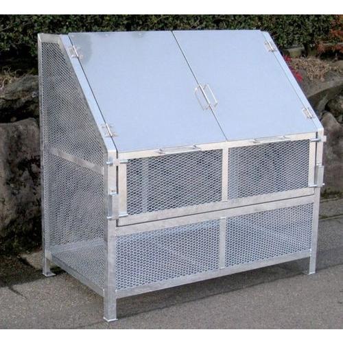 町内のゴミステーションa Fs型 800 カラス対策 細目メッシュ 3枚扉 組立簡単 粋なゴミ箱プレゼント 本州地域送料無料 A12afs 環境サポート 通販 Yahoo ショッピング