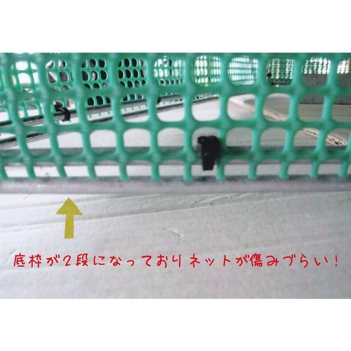 折り畳み式ゴミストッカーL-1800　カラス対策・軽量・移動簡単・細目ネット・個人名宅への配達不可・本州地域送料無料 |  | 02