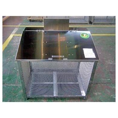 ステンレス製ゴミ収納B0X　FH-90M（奥行65cmタイプ）432L完成品＜北海道・沖縄県・離島・山岳地域は別途送料が必要です＞