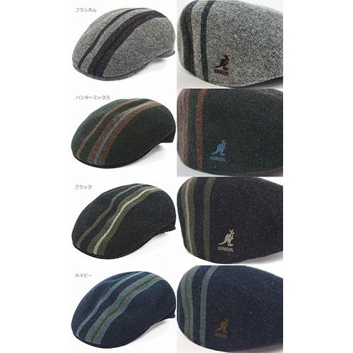 KANGOL　カンゴール　ハンチング　IDENTITY STRIPE 504　アイデンティティ ストライプ504