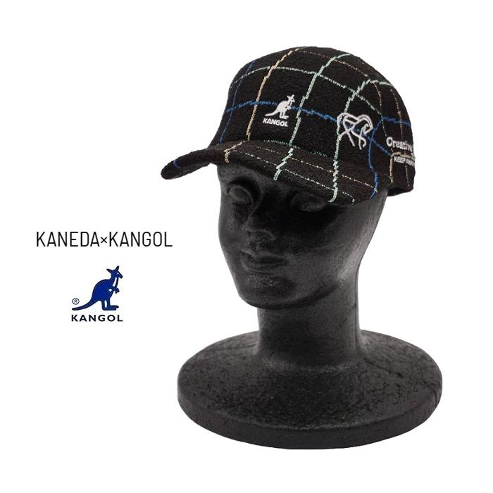 カンゴール 帽子 キャップ メンズ レディース KANGOL KANEDA Plaid Bermuda Spacecap　金田遼平 x プレイド バミューダ スペースキャップ KANGOL（カンゴール） 帽子 キャップ メンズ レディース KANGOL KANEDA