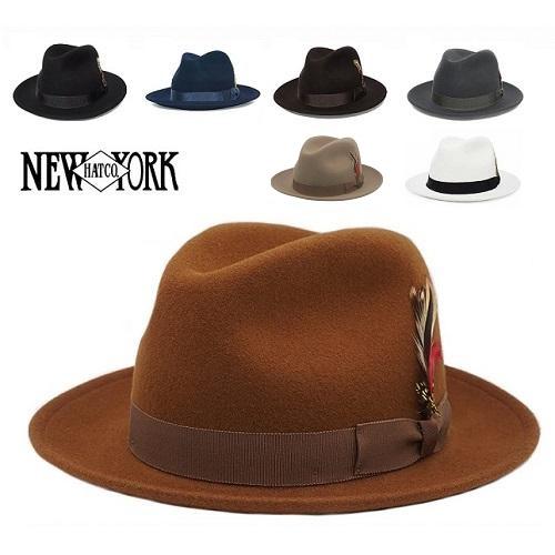NEW YORK HAT（ニューヨークハット） 帽子 フェルトハット メンズ