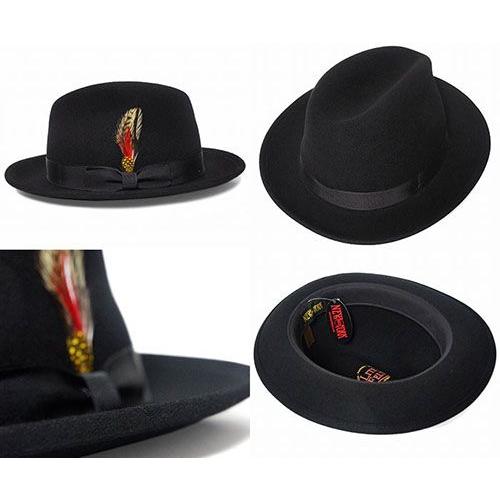 NEW YORK HAT（ニューヨークハット） 帽子 フェルトハット メンズ