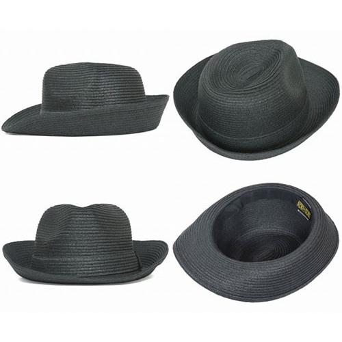 NEW YORK HAT（ニューヨークハット） 帽子 ストローハット メンズ