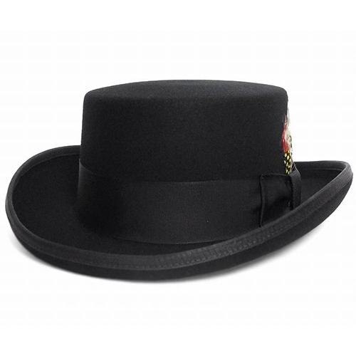 ニューヨークハット Coachman フェルトハット 黒 L NEW YORK HAT（ニューヨークハット） 帽子 フェルトハット メンズ