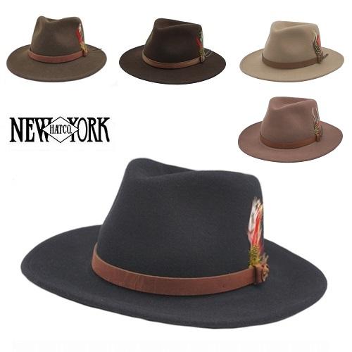 NEW YORK HAT（ニューヨークハット） 帽子 フェルトハット メンズ