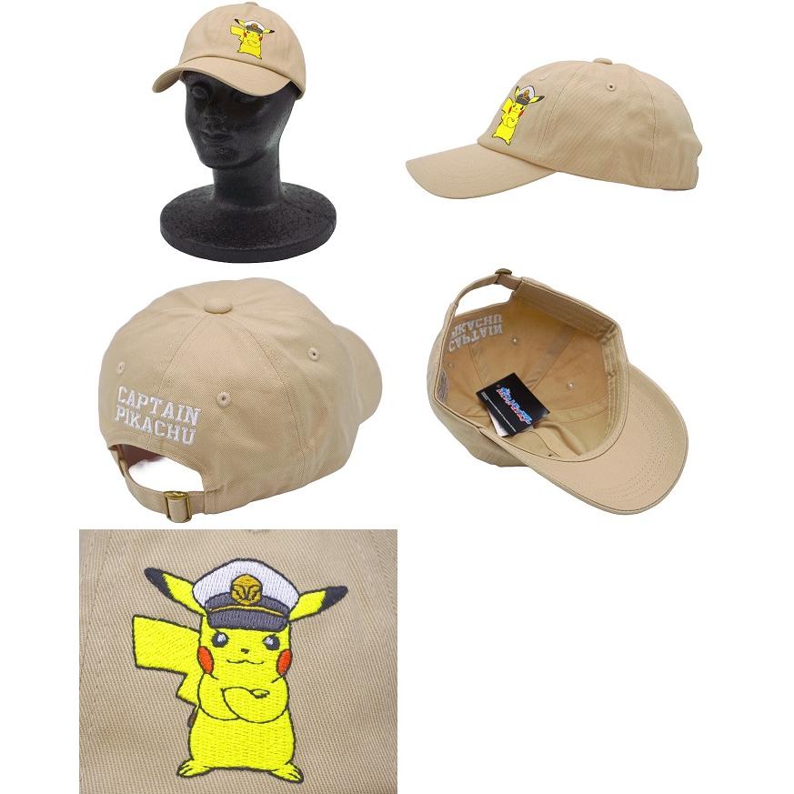 Pokemon（ポケモン） 子供 キャップ 帽子 男の子 女の子 Kids Captain