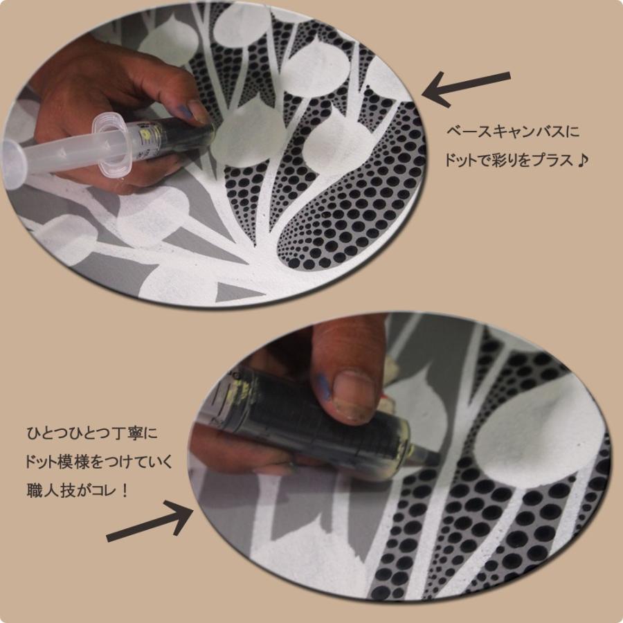 バリ島 ドットアート プルメリア 通常¥21,600がなんと！ 送料無料 バリ島 ドットアート プルメリア 80×60cm ブルー - メルカリ