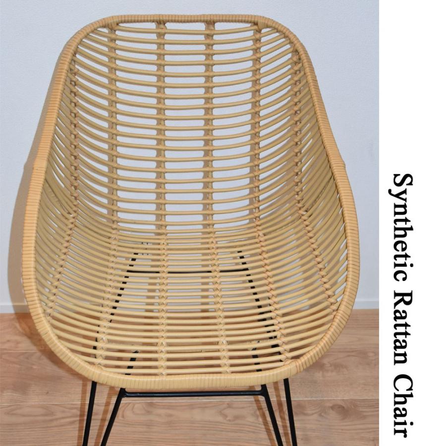 シンセティックラタン×アイアンチェア : KANMURYOU - 通販 - Yahoo