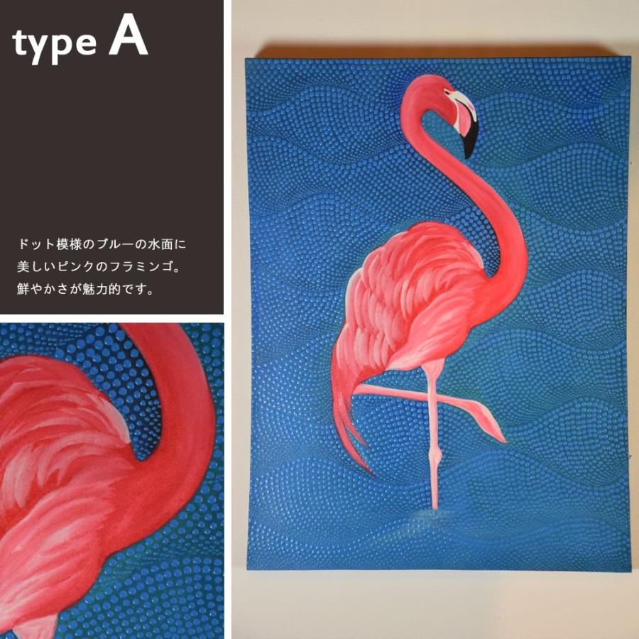 Bali ドットアート フラミンゴ 80 60cm Kanmuryou 通販 Yahoo ショッピング