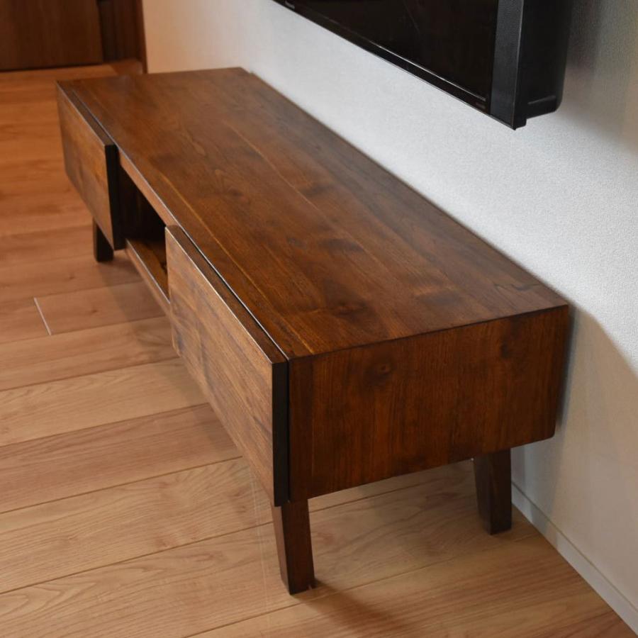 一部予約 おしゃれ テレビ台 テレビボード チークテレビボード Canggu ウォルナット 贅沢なチーク無垢材で作られたおしゃれなテレビー ボード 木製 無垢材 収納家具 ディスプレイ ローボード 完成品 無垢 テレビ台 キャビネット