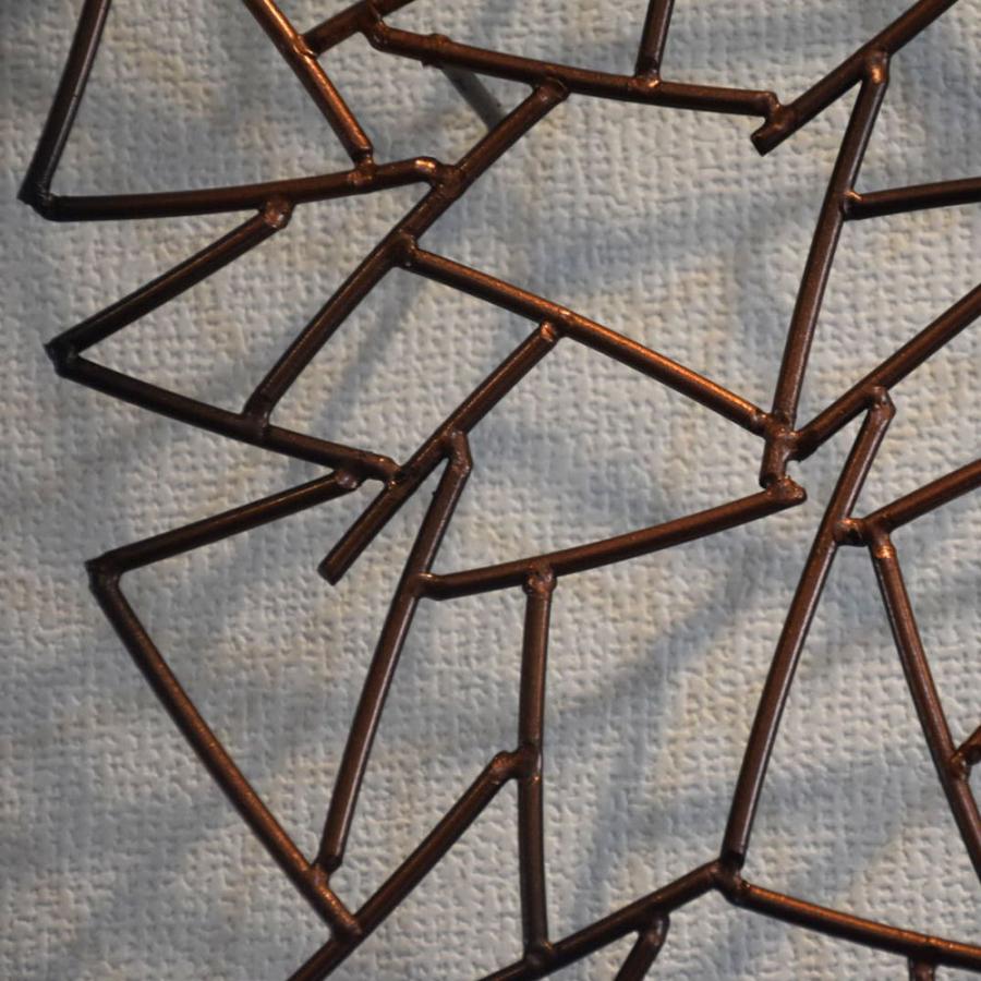 アイアンアート/ROUND ZIGZAG/50cm 壁掛け 壁用 壁飾り