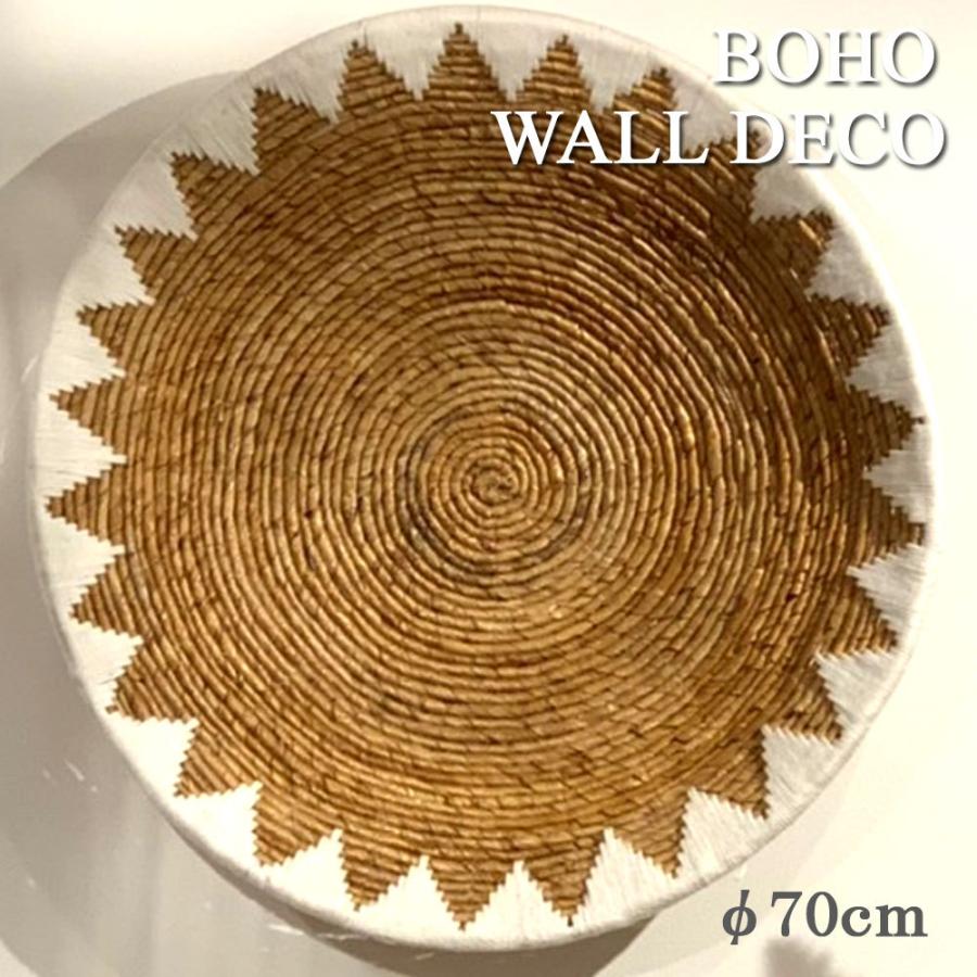 BOHOウォールデコ / banana × macrame φ70珊 飾りつけ ウォール工芸 壁 室内装飾雑貨 ウォール飾りつけ かっこ良い 愛くるしい 座標 自然的 ウォールデコレーション-家具、インテリア-レリーフ、アート