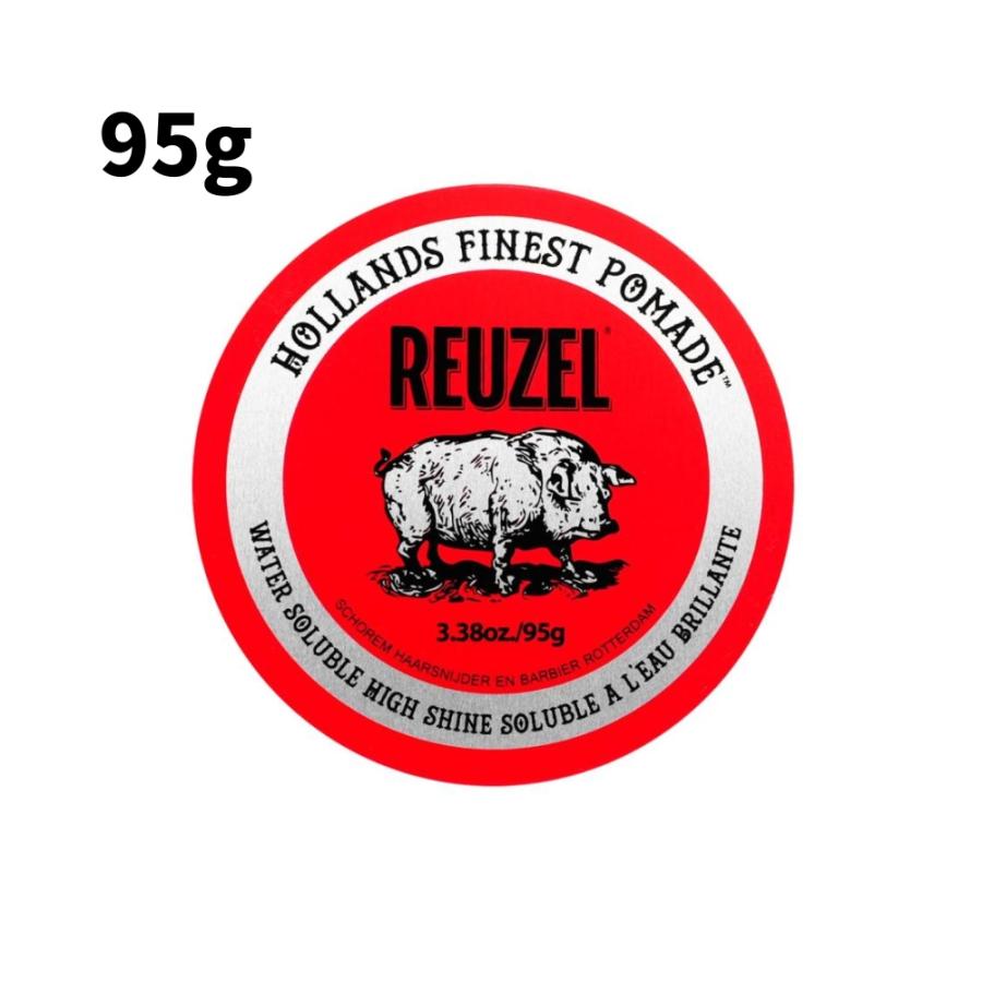 ルーゾー ポマード 赤 ノーマルホールド レッド 95g REUZEL HIGH SHEEN