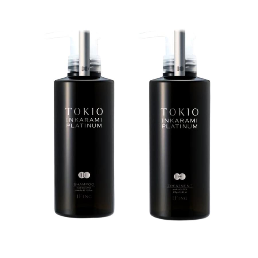 【セット品】 TOKIO IE  トキオ インカラミ プラチナム ( シャンプー 400ml + トリートメント 400g ) | 