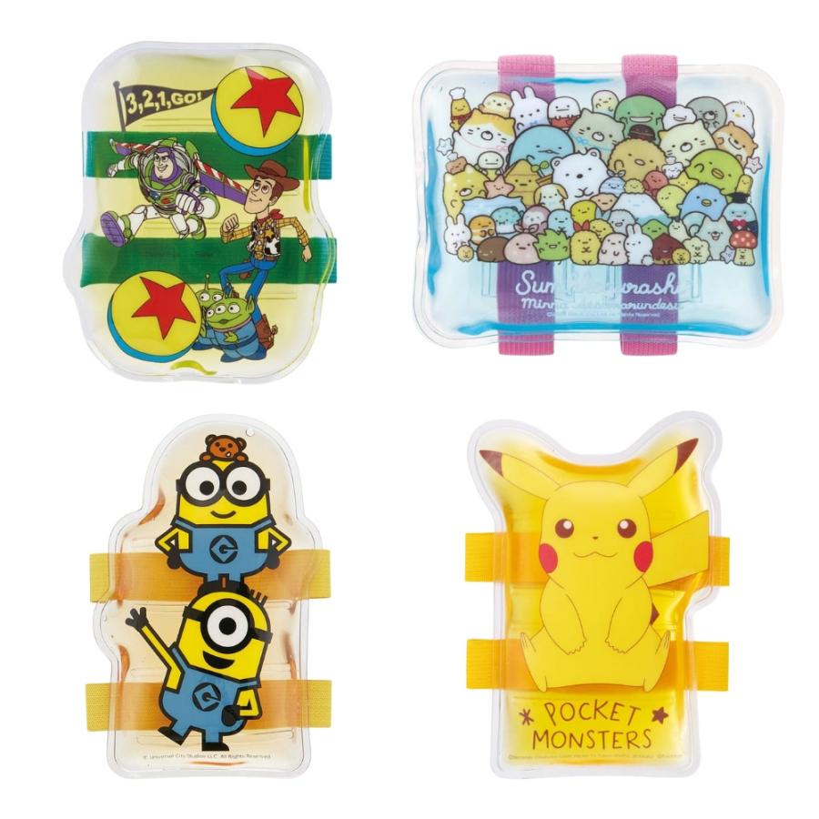 保冷剤 お弁当 ベルト付き ポケットモンスター ピカチュウ ミニオン 