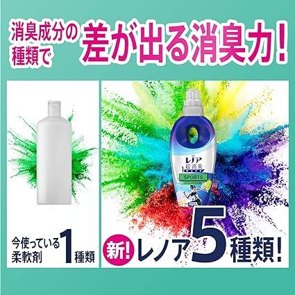 レノア スポーツ 柔軟剤 超消臭 フレッシュシトラス 詰め替え 1900mL