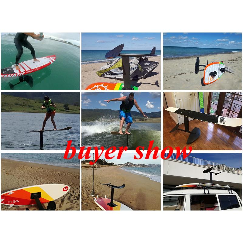 新入荷 SUPサーフボードカイト用　S-1 100％ピュアカーボン　ハイドロフォイルフォイル　マストの長さ選択可 【1360232372】(48307円)