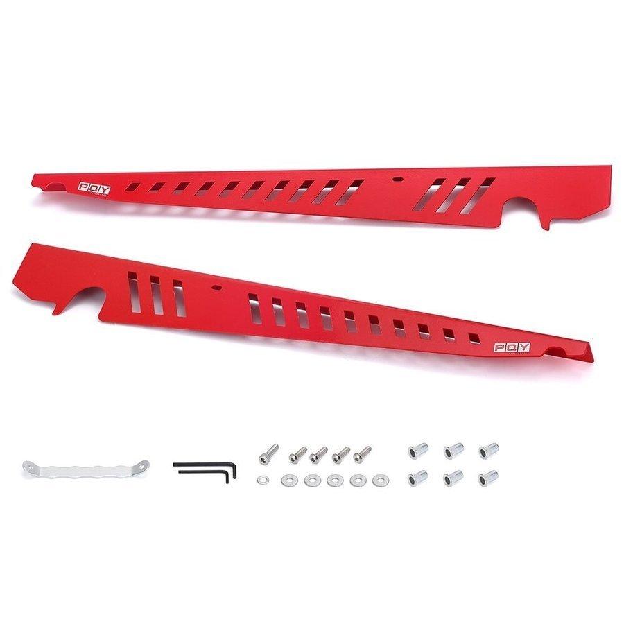 スバル WRX STI S4 VAB VAG 2014年〜 フェンダー シュラウド ブラック